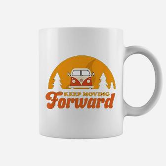 Keep Moving Forward Retro Inspired Coffee Mug | Crazezy