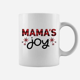 Kids Mommy And Me Christmas Shirts Family Pajamas Mama's Joy Coffee Mug | Crazezy