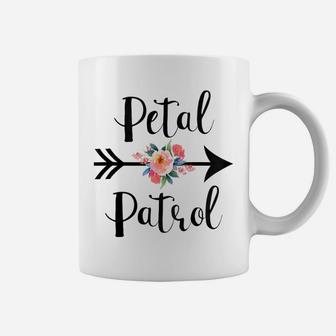 Kids Petal Patrol Flower Girl Shirt - Cute Bridal Party T Shirts Coffee Mug | Crazezy UK