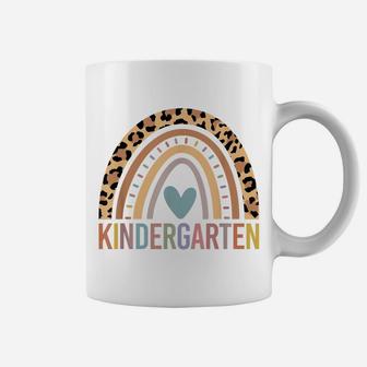 Kindergarten Rainbow Girls Boys Teacher Team Kinder Squad Coffee Mug | Crazezy UK