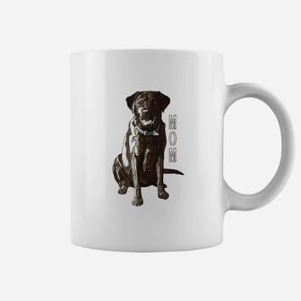 Lab Mom Chocolate Labrador Retriever Dog Lover Coffee Mug | Crazezy AU
