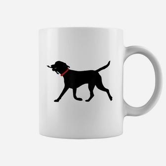 Labrador Retriever Play Fetch Black Lab Coffee Mug | Crazezy