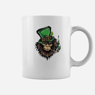 Leprechaun Bigfoot Graphic Tee St Patricks Day Coffee Mug - Thegiftio UK