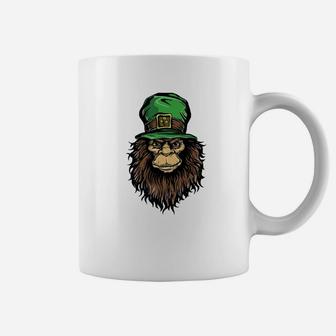 Leprechaun Bigfoot Tee Funny St Patricks Day Coffee Mug - Thegiftio UK