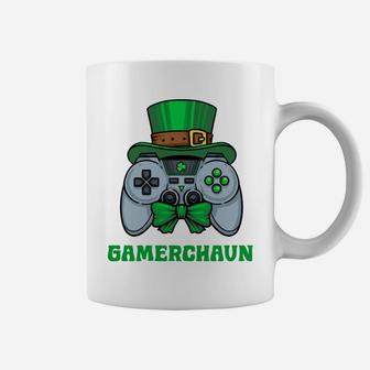 Leprechaun Gamer St Patricks Day Shirt Boys Controller Lucky Coffee Mug | Crazezy