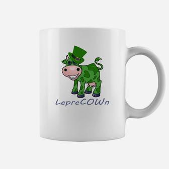 Leprecown Leprechaun Cow For Men Women Children Coffee Mug - Thegiftio UK