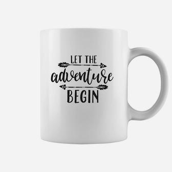 Let The Adventure Begin Coffee Mug | Crazezy