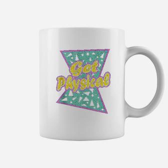 Lets Get Physical Workout Gym Totally Rad 80S Coffee Mug | Crazezy