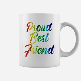 Lgbt Rainbow Pride Shirts Proud Best Friend Tees Gay Lesbian Coffee Mug | Crazezy