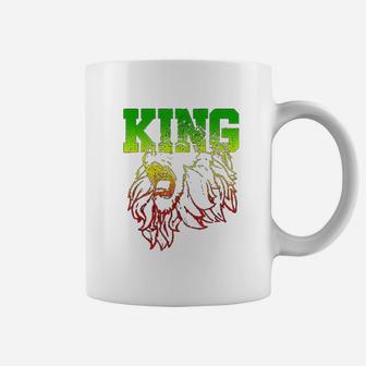 Lion Of Judah King Reggae Music Rasta Gift Coffee Mug - Thegiftio UK