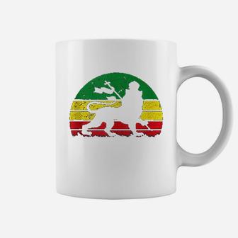 Lion Of Judah Rasta Jamaican Reggae Coffee Mug - Thegiftio UK