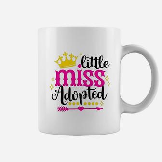 Little Cute Miss Adopted Coffee Mug | Crazezy CA
