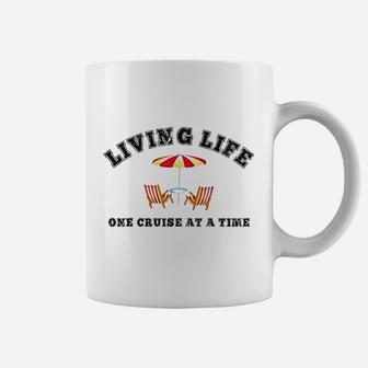 Living Life One Cruise Ship Accessories Cruise Boat Coffee Mug - Thegiftio UK