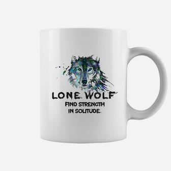 Lone Wolf Coffee Mug | Crazezy UK