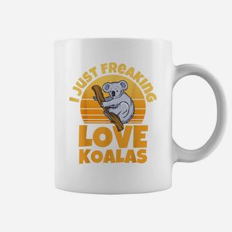 Love Koala Bears Funny Koala Animal Pajama Coffee Mug | Crazezy