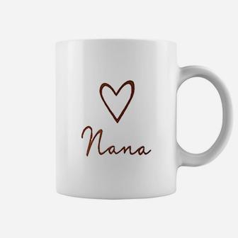 Love Nana Heart Coffee Mug | Crazezy
