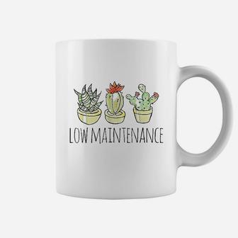 Low Maintenance Cactus Coffee Mug | Crazezy AU