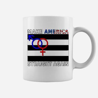 Make America Straight Again Straight Pride Gay Pride Coffee Mug - Thegiftio UK