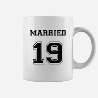 Married 19 Coffee Mug | Crazezy