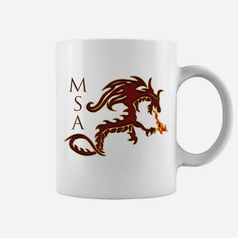 Math & Science Academy Woodbury Dragon Spirit Msa School Coffee Mug | Crazezy