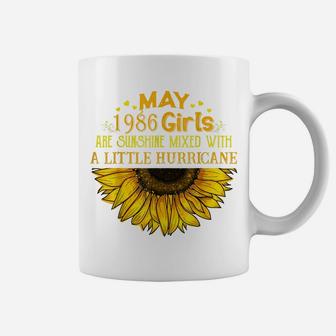 May Girl 1986 - 35Th Birthday Gift For Strong Girl Coffee Mug | Crazezy