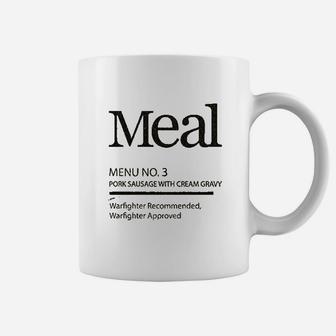 Meal Menu No 3 Coffee Mug | Crazezy