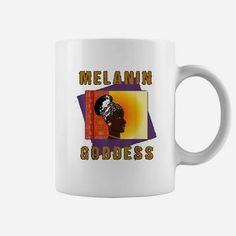 Melanin Goddess Graphic Art Coffee Mug - Thegiftio UK