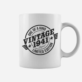 Mens 80 Year Old Car Lover Vintage Classic Car 1941 80Th Birthday Coffee Mug | Crazezy