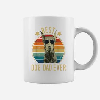 Mens Best Dog Dad Ever Doberman Pinscher Father's Day Gift Coffee Mug | Crazezy