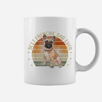 Mens Best Frenchie Dad Ever Retro French Bulldog Gifts Dog Daddy Coffee Mug | Crazezy