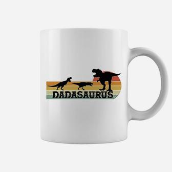 Mens Fun Dadasaurus T-Rex Dinosaurs For Dad - Father's Day Coffee Mug | Crazezy DE