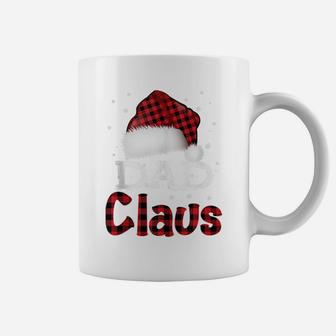 Mens Funny Santa Hat Christmas Costume Family Matching Dad Claus Coffee Mug | Crazezy