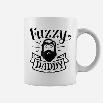 Mens Fuzzy Daddy Funny Shirt For Hipster Beard Father Dad Coffee Mug | Crazezy