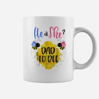 Mens Gender Reveal What Will It Bee Shirt He Or She Dad Coffee Mug | Crazezy