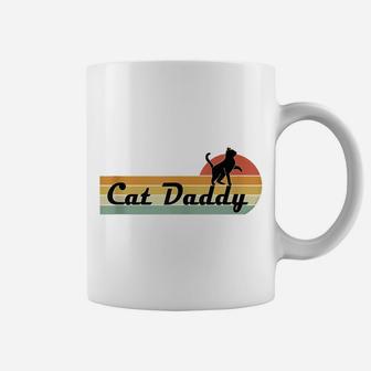 Mens Retro Cat Lovers - Cat Daddy Coffee Mug | Crazezy