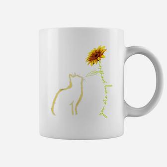 Meow Flower Cat You Are My Sunshine Cat Kitten Lover Gifts Coffee Mug | Crazezy