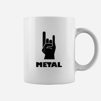 Metal Hand Sign Coffee Mug - Thegiftio