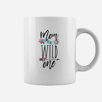Mom Of A Wild One Boho 1St Birthday Mommy Party Coffee Mug | Crazezy CA