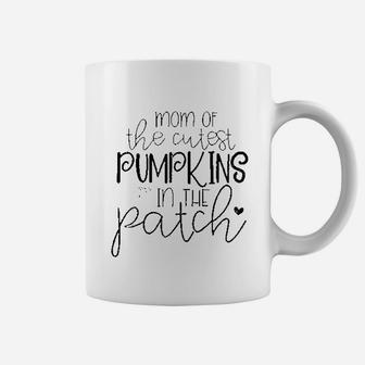 Mom Of Cutest Pumpkins In The Patch Coffee Mug | Crazezy CA