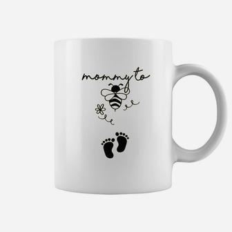 Mommy To Bee Funny Pregnancy Announcement First Time Mom Coffee Mug | Crazezy AU