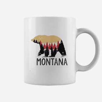 Montana Vintage Grizzly Bear Nature Outdoor Souvenir Gift Coffee Mug | Crazezy