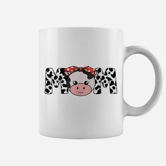 Mother Cow Mom Farming Birthday Funny Family Matching Gift Coffee Mug | Crazezy AU