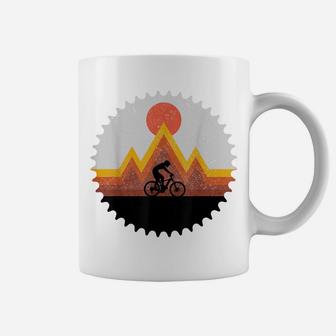 Mountain Bike Vintage Retro Mtb Downhill Biking Cycling Gift Coffee Mug | Crazezy