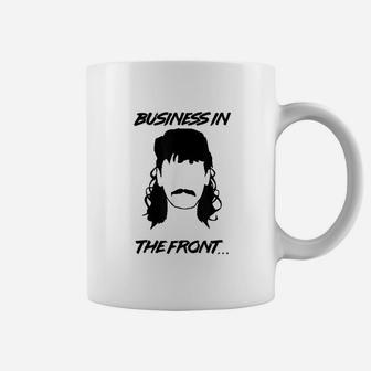 Mullet Business In The Front Party In The Back Coffee Mug | Crazezy