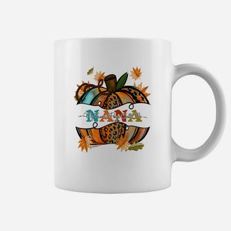 My Favorite Peeps Call Me Nana Shirt Pumpkin Grandma Sweatshirt Coffee Mug | Crazezy CA