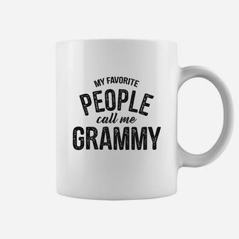 My Favorite People Call Me Grammy Coffee Mug | Crazezy CA