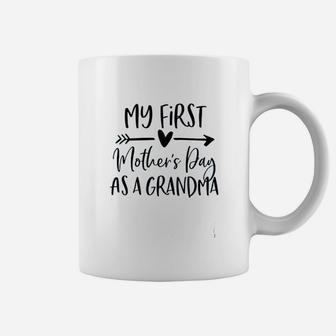 My First Mothers Day As A Grandma Coffee Mug | Crazezy