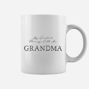 My Greatest Blessings Call Me Grandma Coffee Mug | Crazezy UK