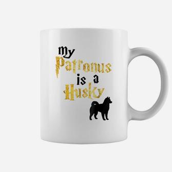 My Patronus Is A Husky - Husky Shirt Coffee Mug | Crazezy CA