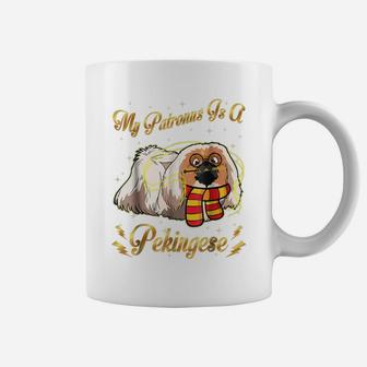 My Patronus Is A Pekingese Harry Dog Potter Shirt Dad Mom Coffee Mug | Crazezy UK